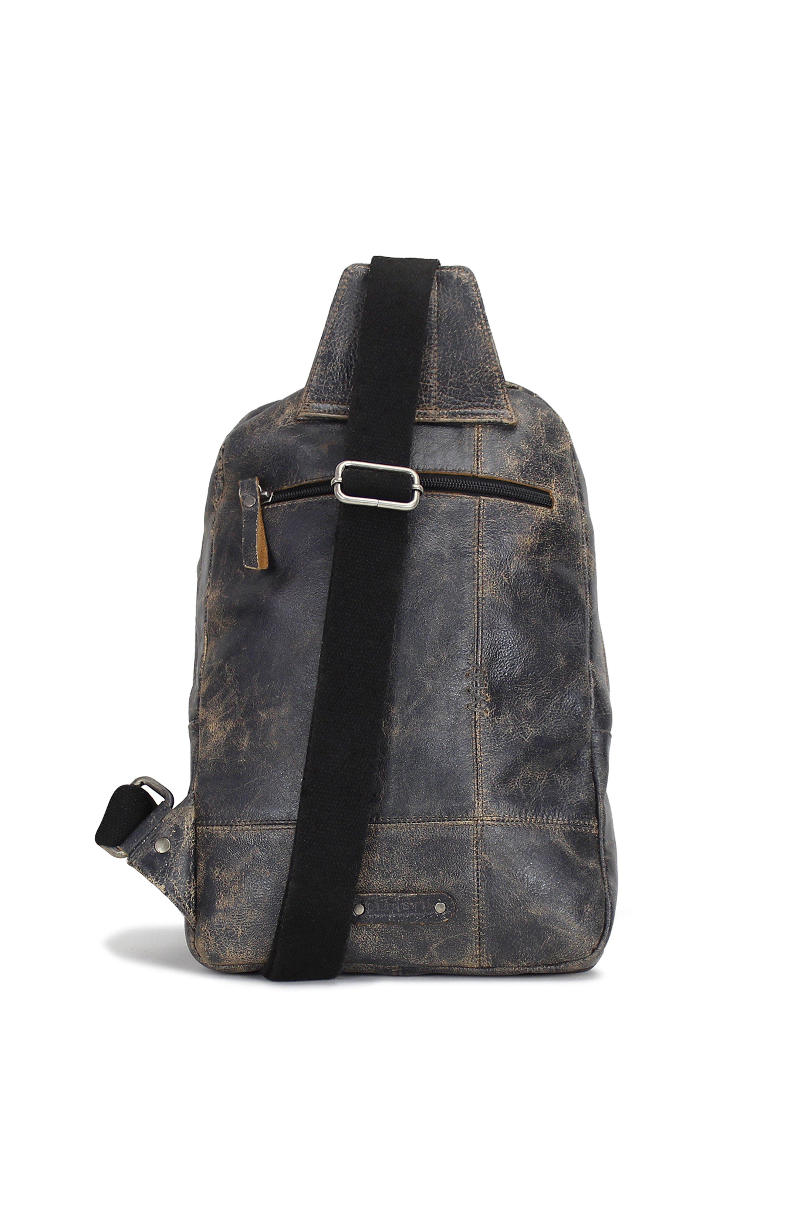 Bed Stu Boss Sling, Alternate, color, Black Lux