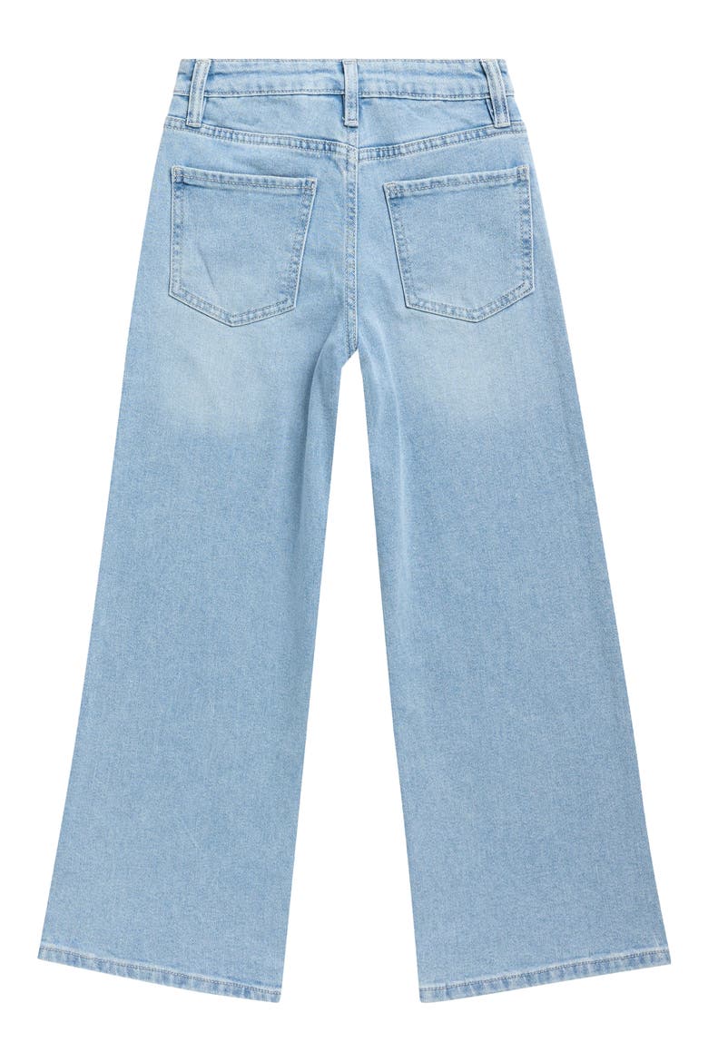 Kids' Zoey Ultras Wide Jeans, Alternate, color, LIGHT WASH