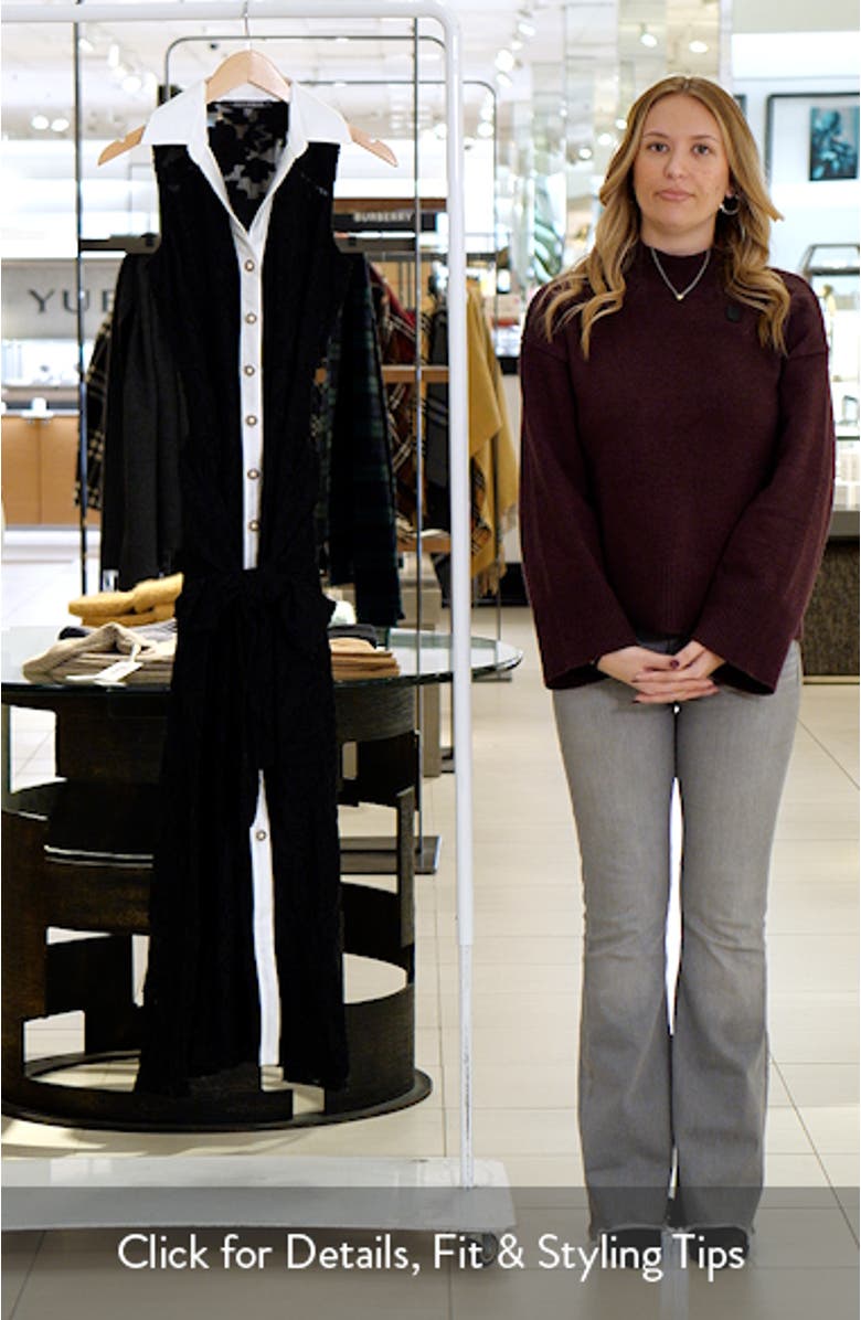 Floral Burnout Sleeveless Gown, sales video thumbnail