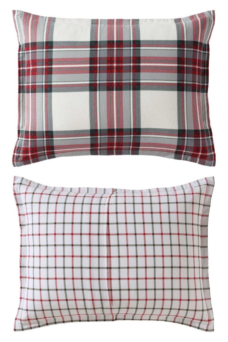 Serendipity Plaid Flannel Comforter Set, Alternate, color, SERENDIPITY PLAID