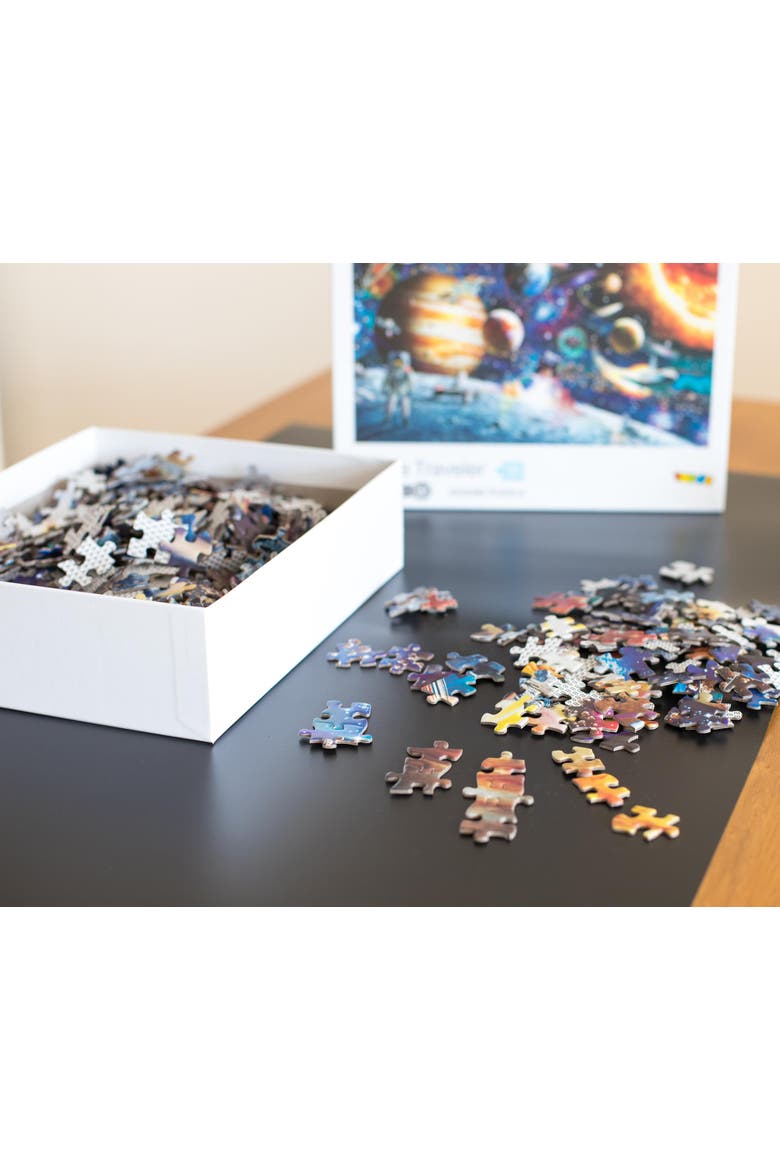 Space Traveler Space Puzzle 1000 Piece Jigsaw Puzzle | Jigsaw Puzzles For Adults, Alternate, color, Blue