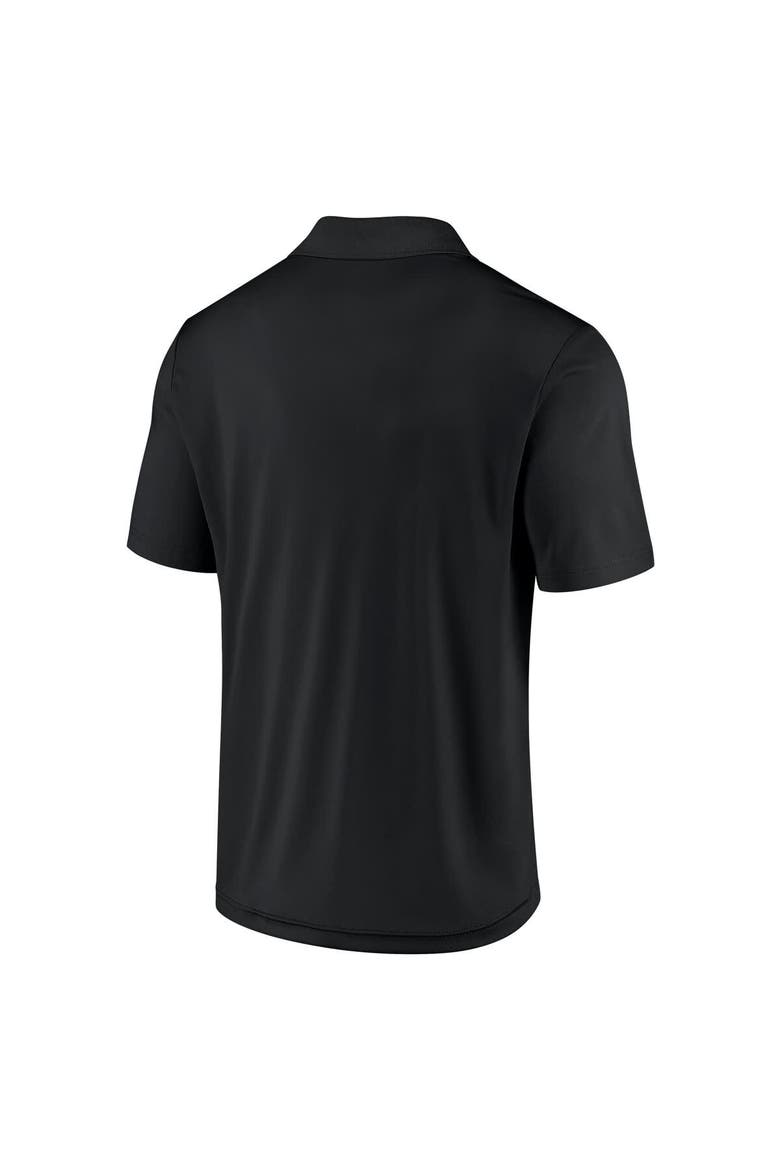 Men's Fanatics  Black Pittsburgh Steelers Lockup Polo, Alternate, color, Black