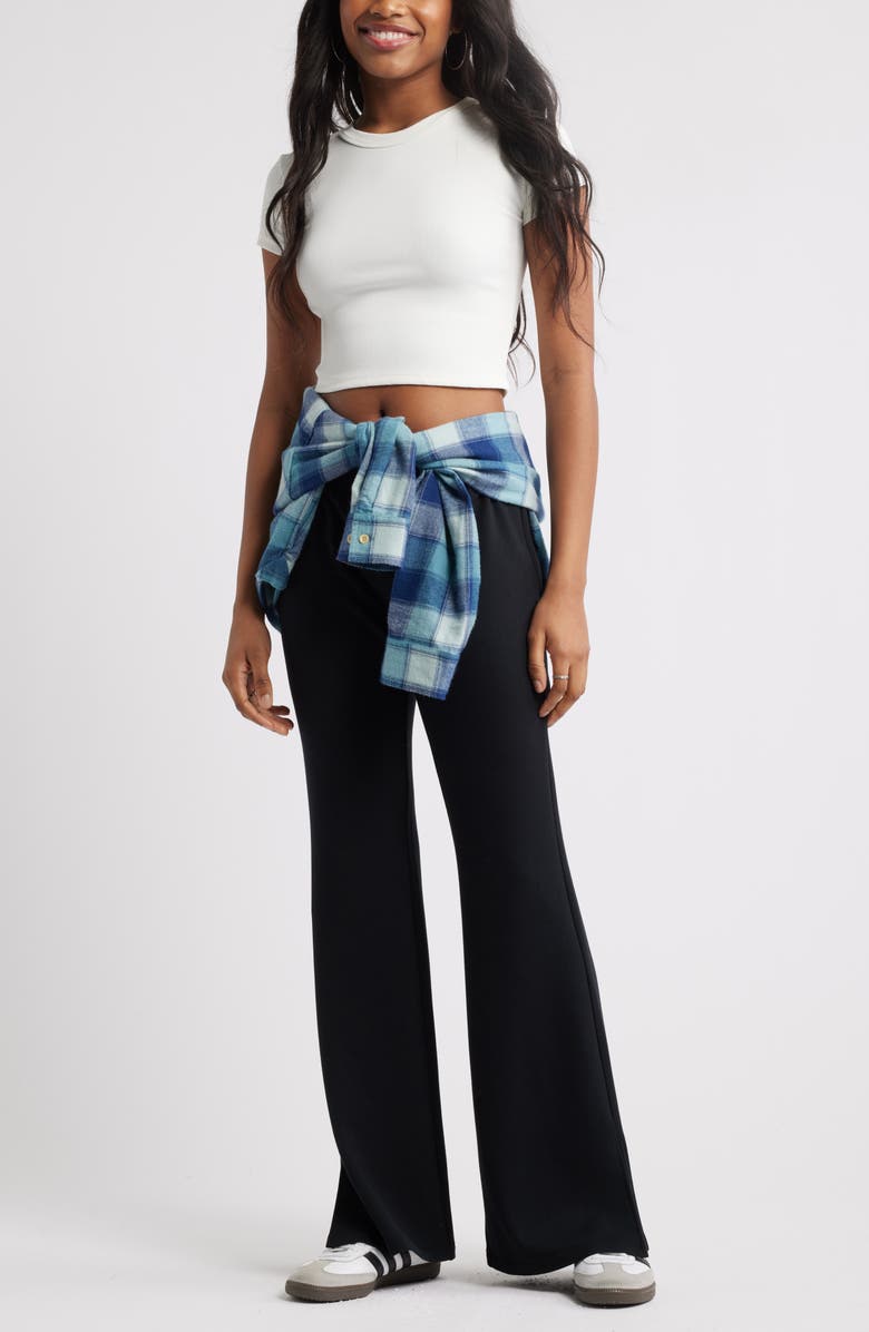 Compact Rib Crop Baby Tee