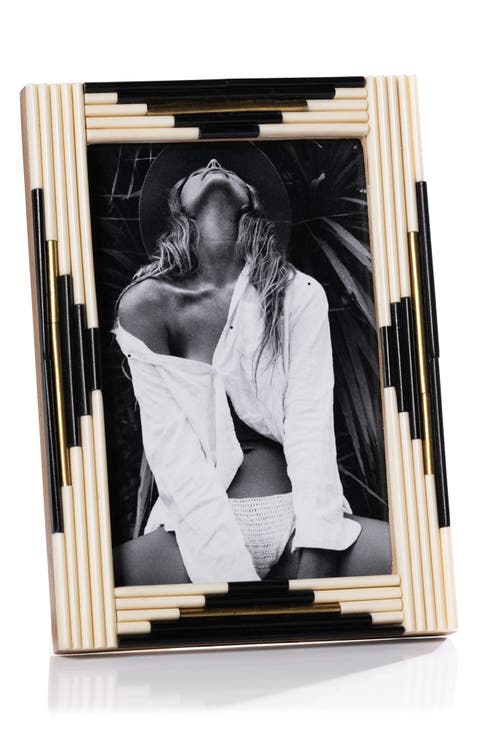 Menora Piped Photo Frame