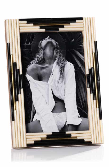 Zodax Menora Piped Photo Frame
