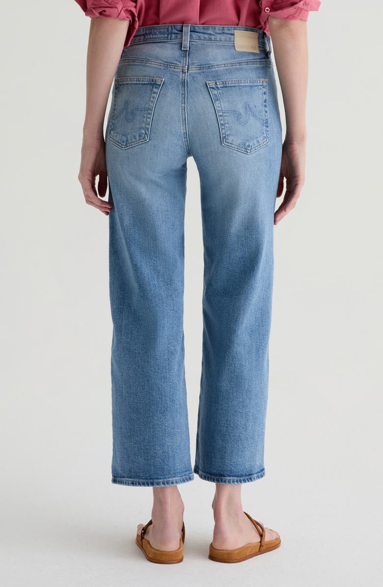 AG Saige Mid Rise Ankle Wide Leg Jeans, Alternate, color, Helios