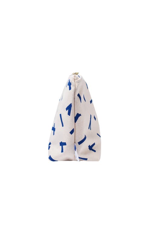 Dance Happy Sprinkles Cosmetic Bag In Navy