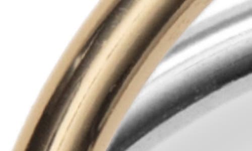 Argento Vivo Set Of 2 Two-tone Bracelets In Two Tone