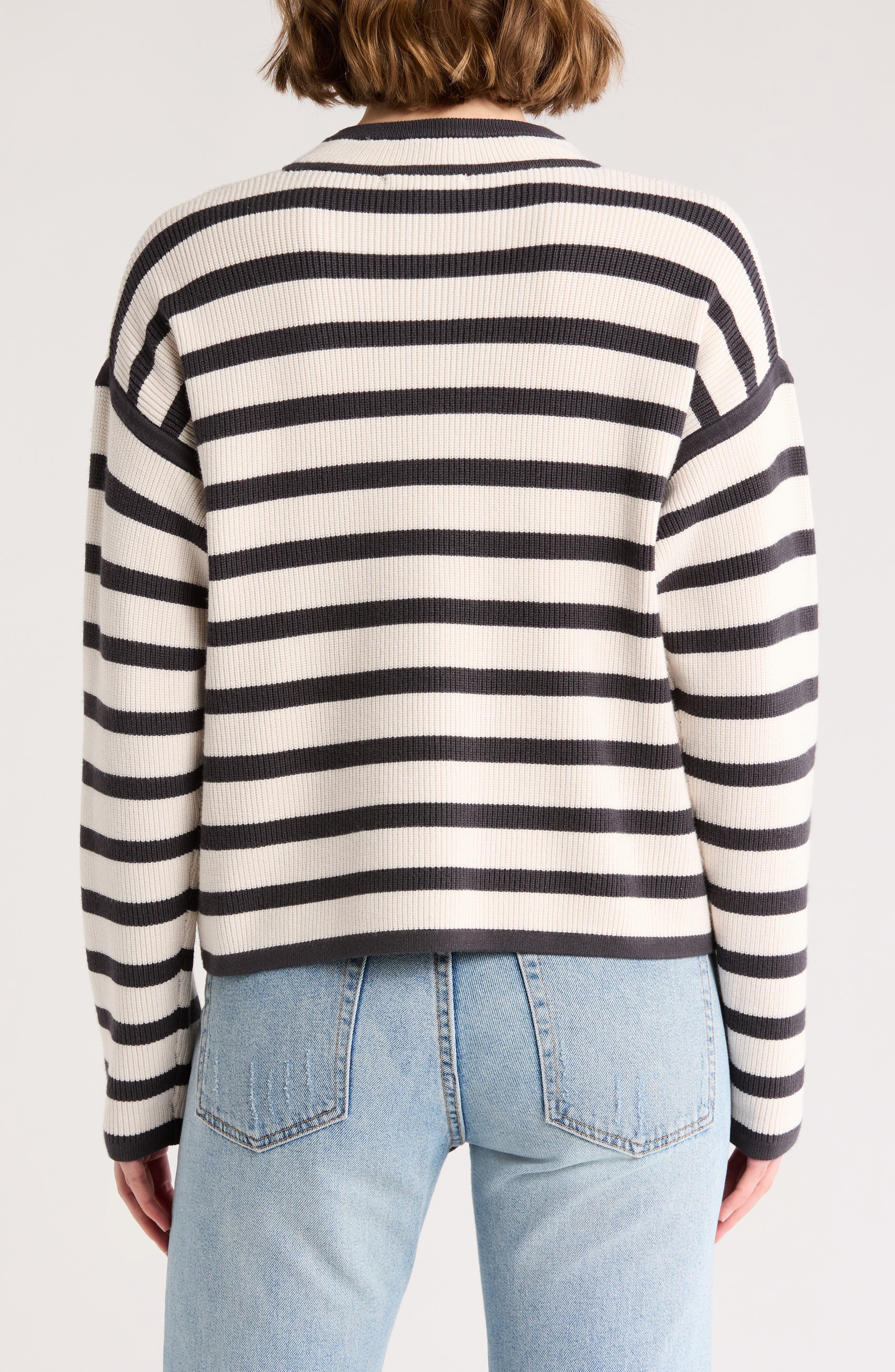 Alix Stripe Shacket - image 2