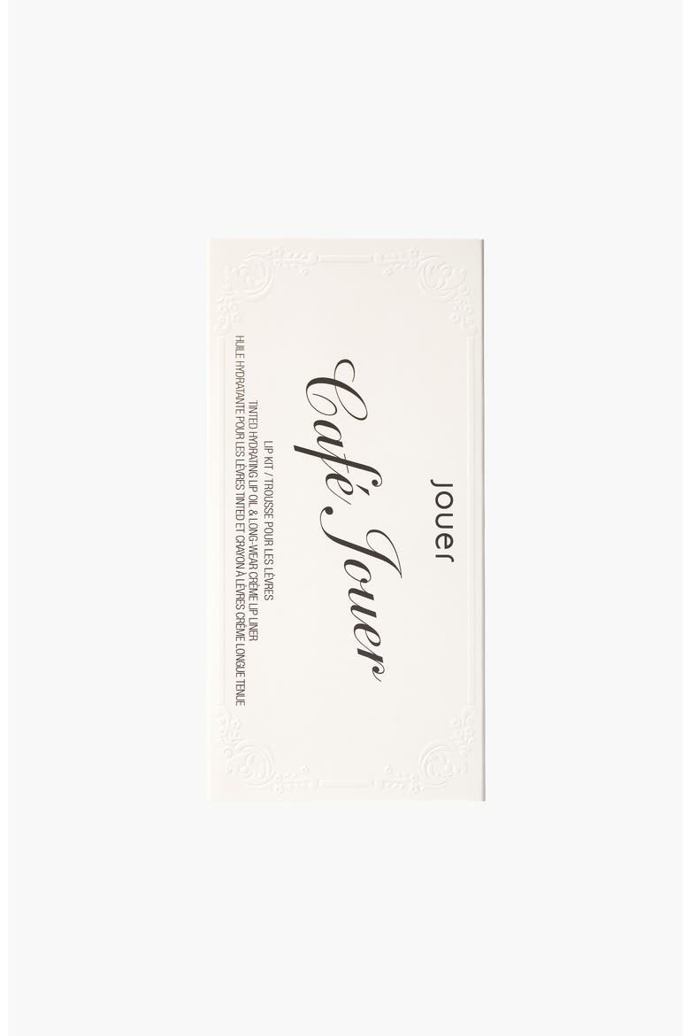 Café Jouer Lip Kit $47 Value, Alternate, color, Café Lip Oil-Chantilly