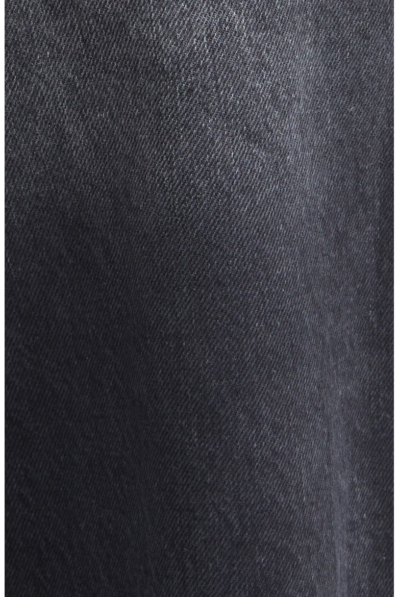 Crystal Knot Straight Leg Jeans, Alternate, color, BLACK