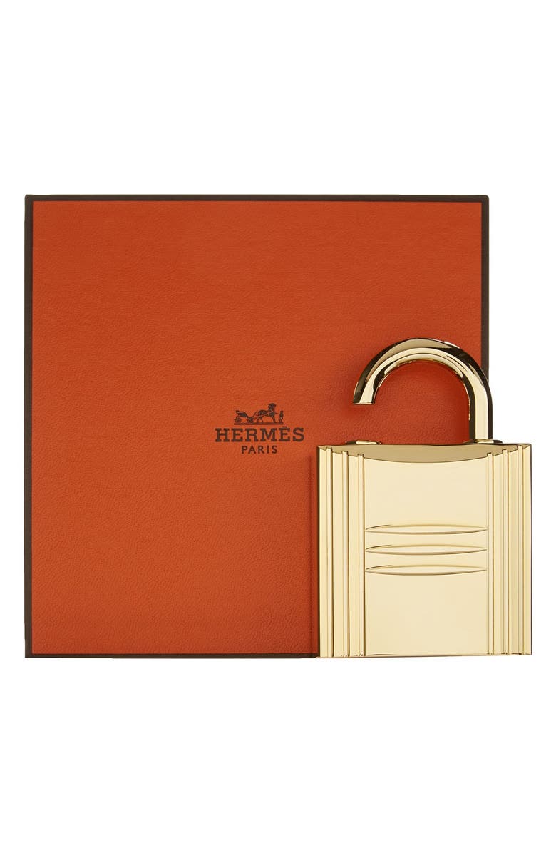 Hermès Pure perfume refillable lock spray gold, Alternate, color, 