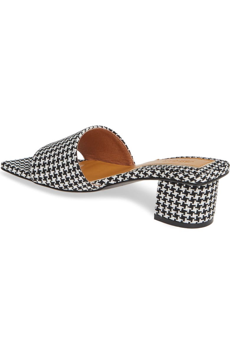 JAGGAR Meadow Houndstooth Slide Sandal, Alternate, color,
