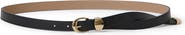 B-Low the Belt Sammy Skinny Leather Belt