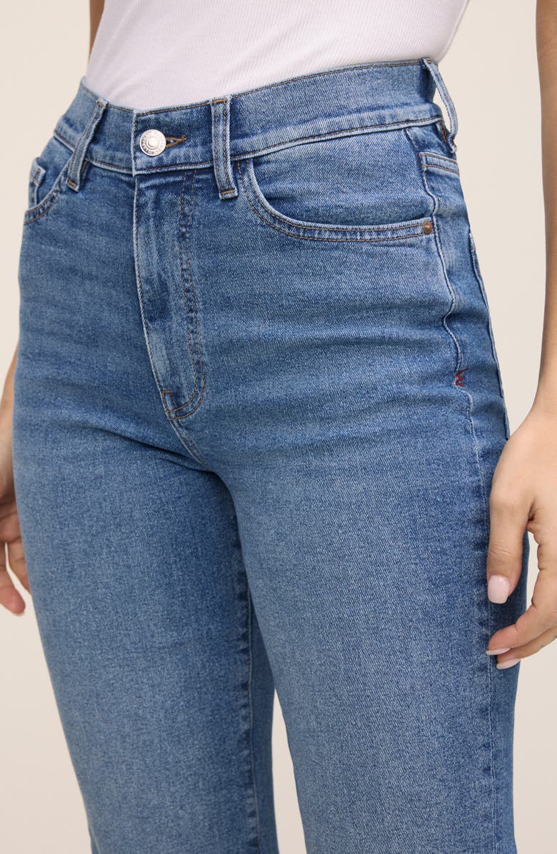 WARP+WEFT ASE High Waist Ankle Straight Leg Jeans, Alternate, color, Ever After