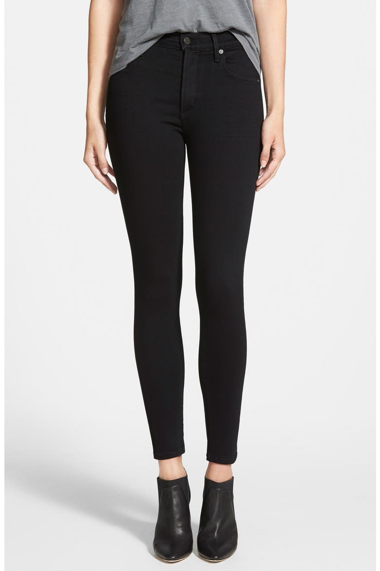 'Rocket' High Rise Skinny Jeans, Main, color, AXEL