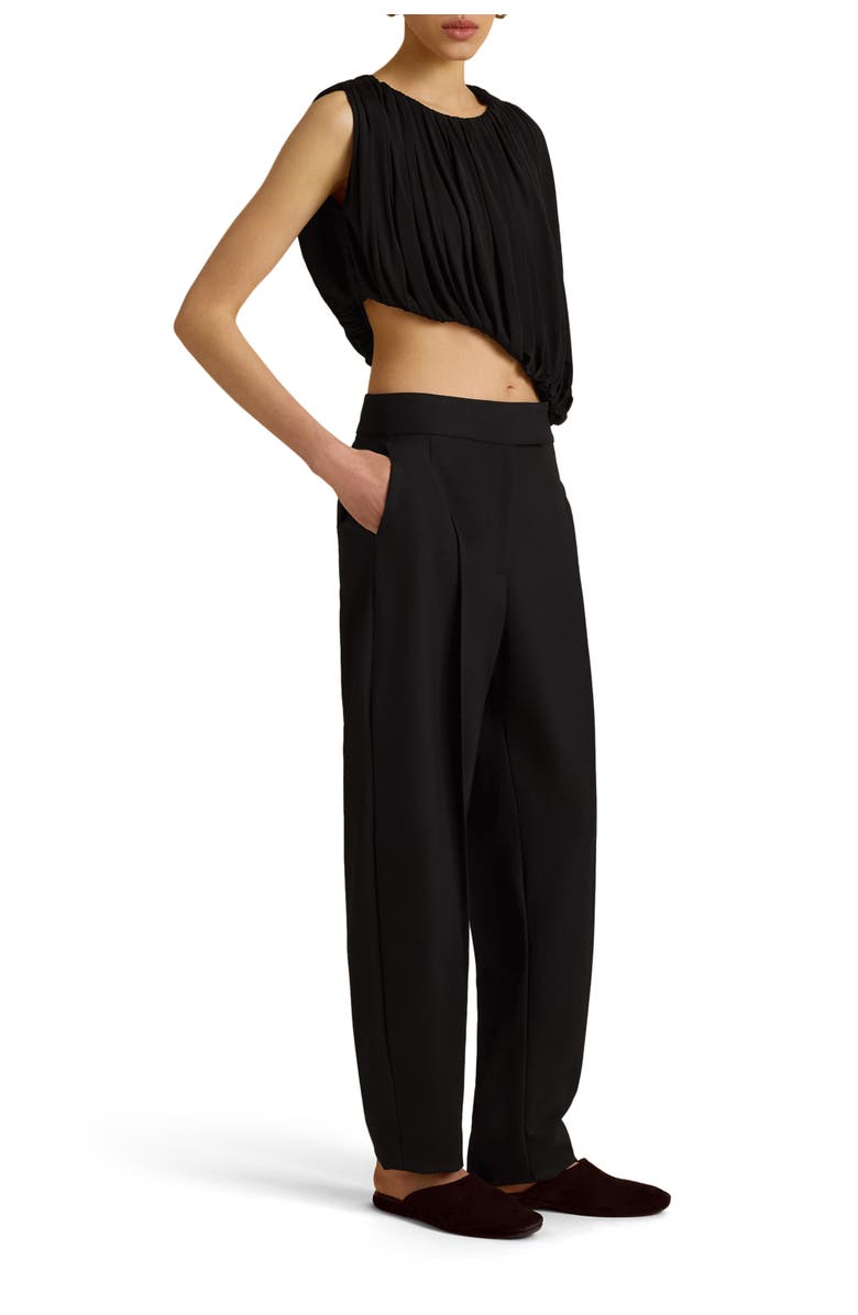 Marina Moscone Cocoon Trouser, Main, color, Black