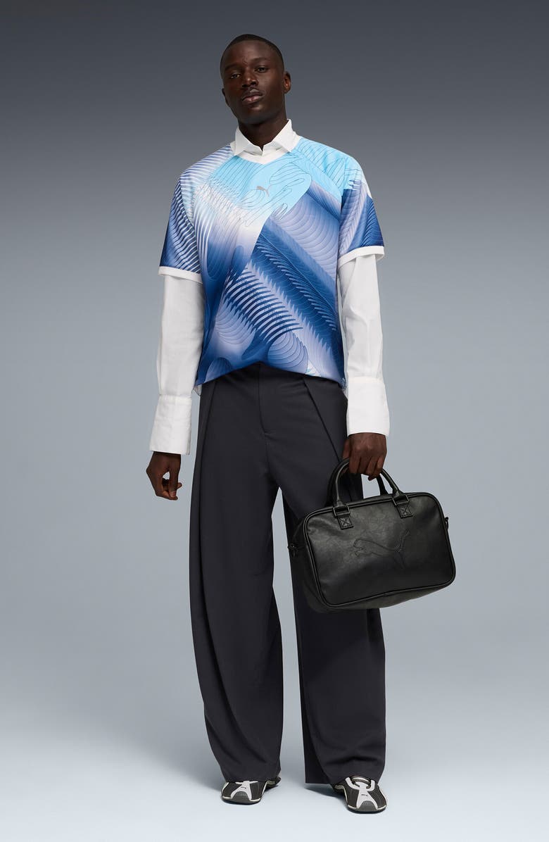 PUMA tech-X Relaxed Jersey, Alternate, color, New Navy