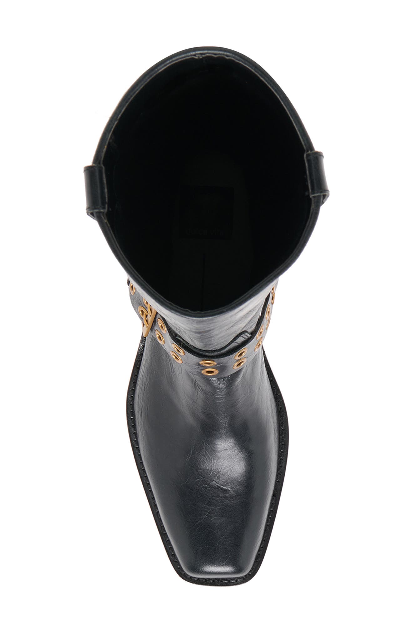 Rusty Tall Boot, Alternate, color, BLACK LEATHER