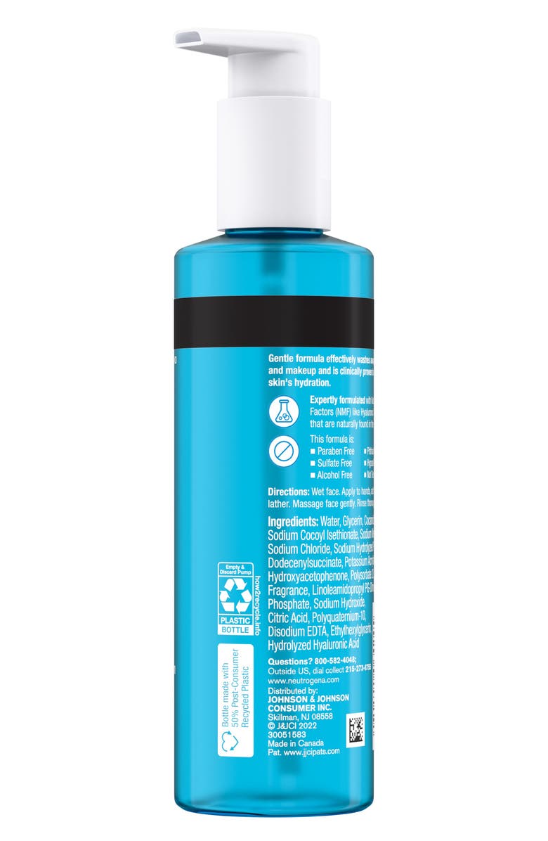 NEUTROGENA Hydro Boost Hydrating Gel Cleanser, Alternate, color,