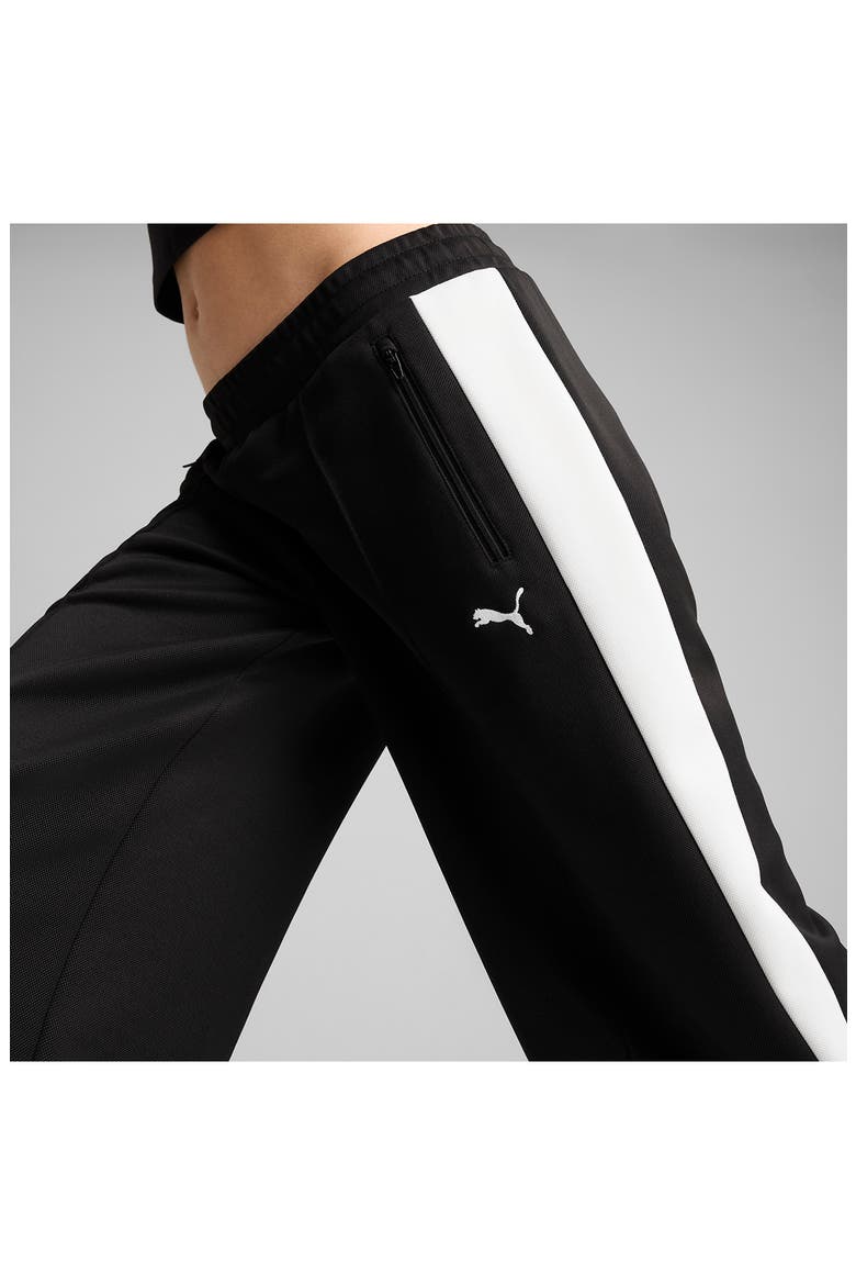 T7 Low Rise Track Pants, Alternate, color, BLACK
