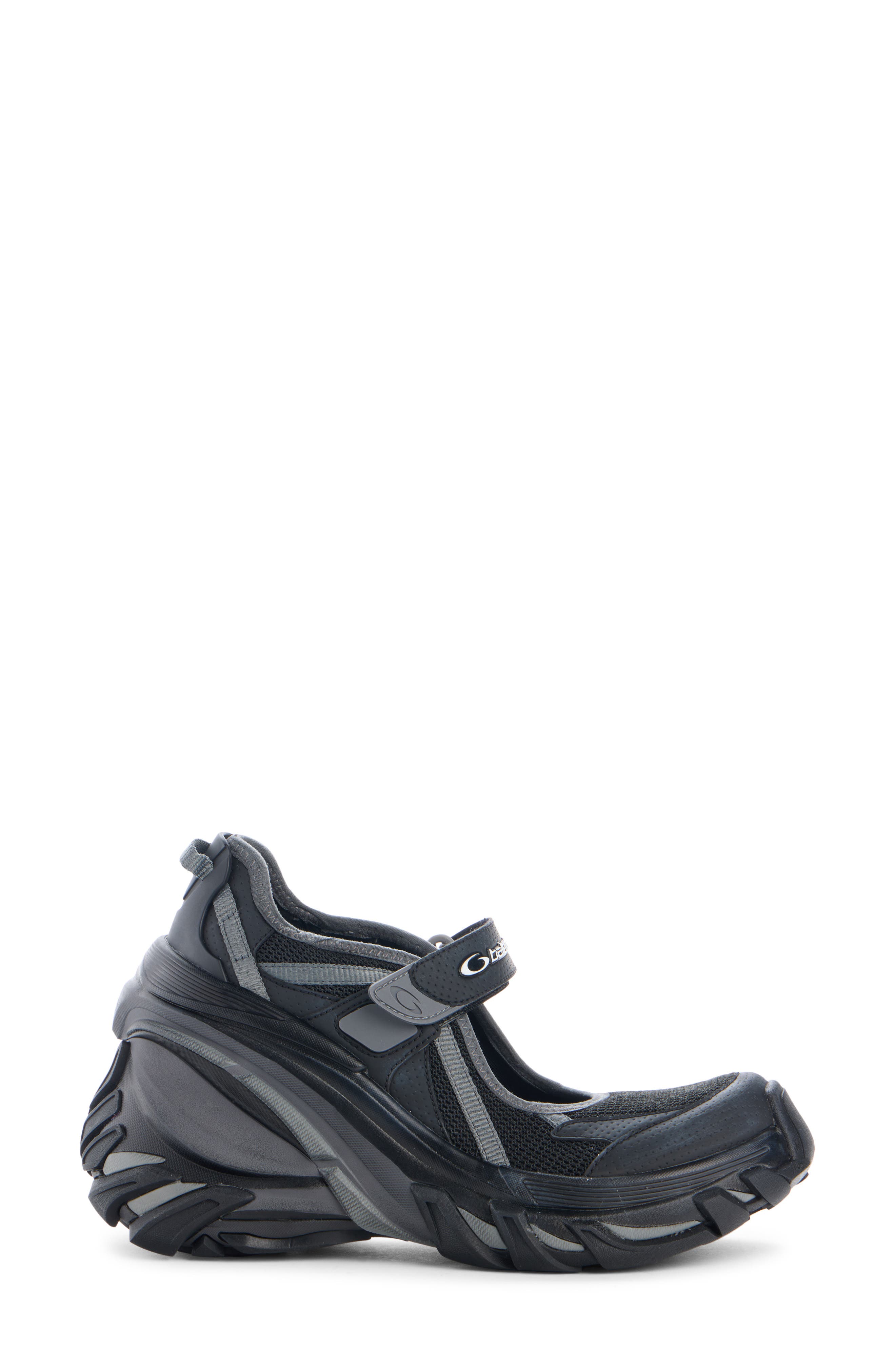 Hydra Mary Jane Sneaker, Alternate, color, 1011 BLACK/ DARK GREY