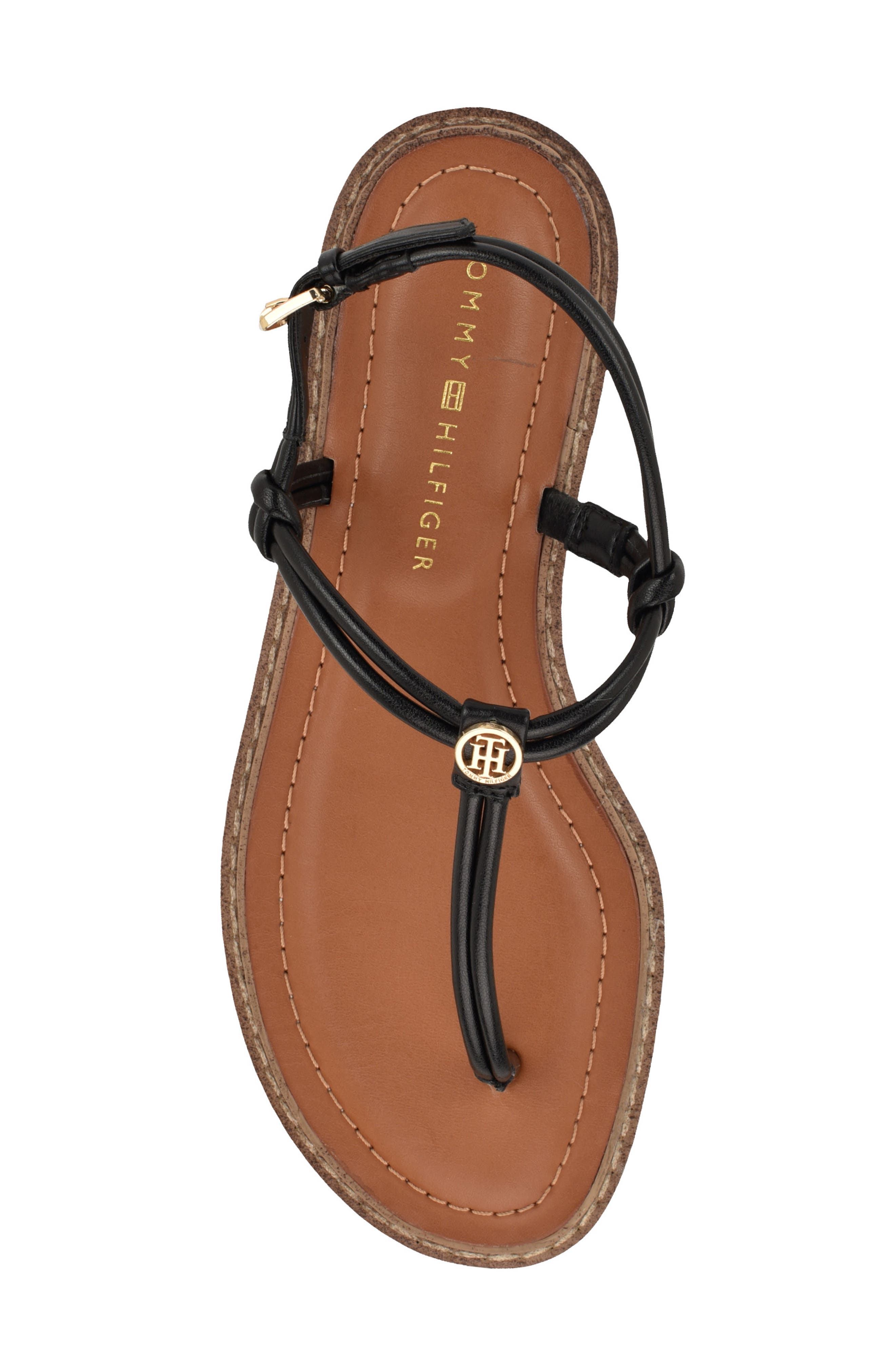 Tommy Hilfiger Bailie Sandal, Alternate, color, Black