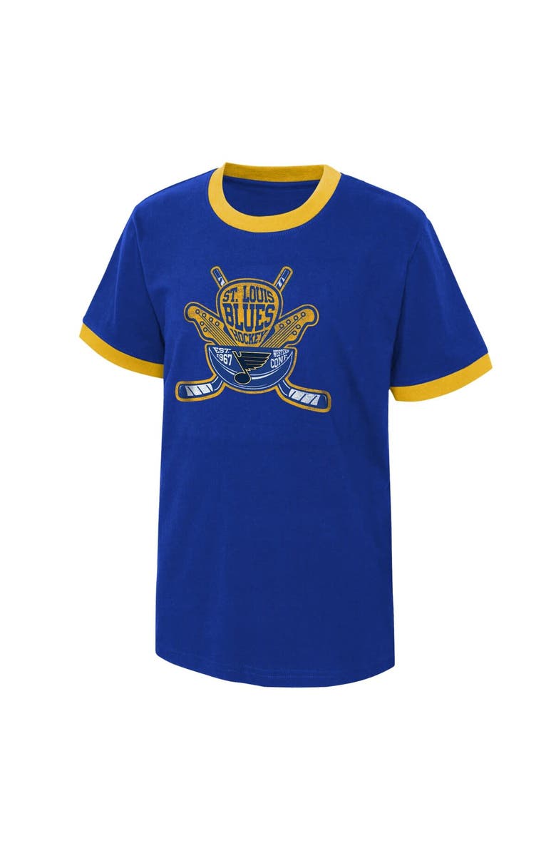 Outerstuff Youth Blue St. Louis Blues Ice City T-Shirt, Alternate, color, Blue