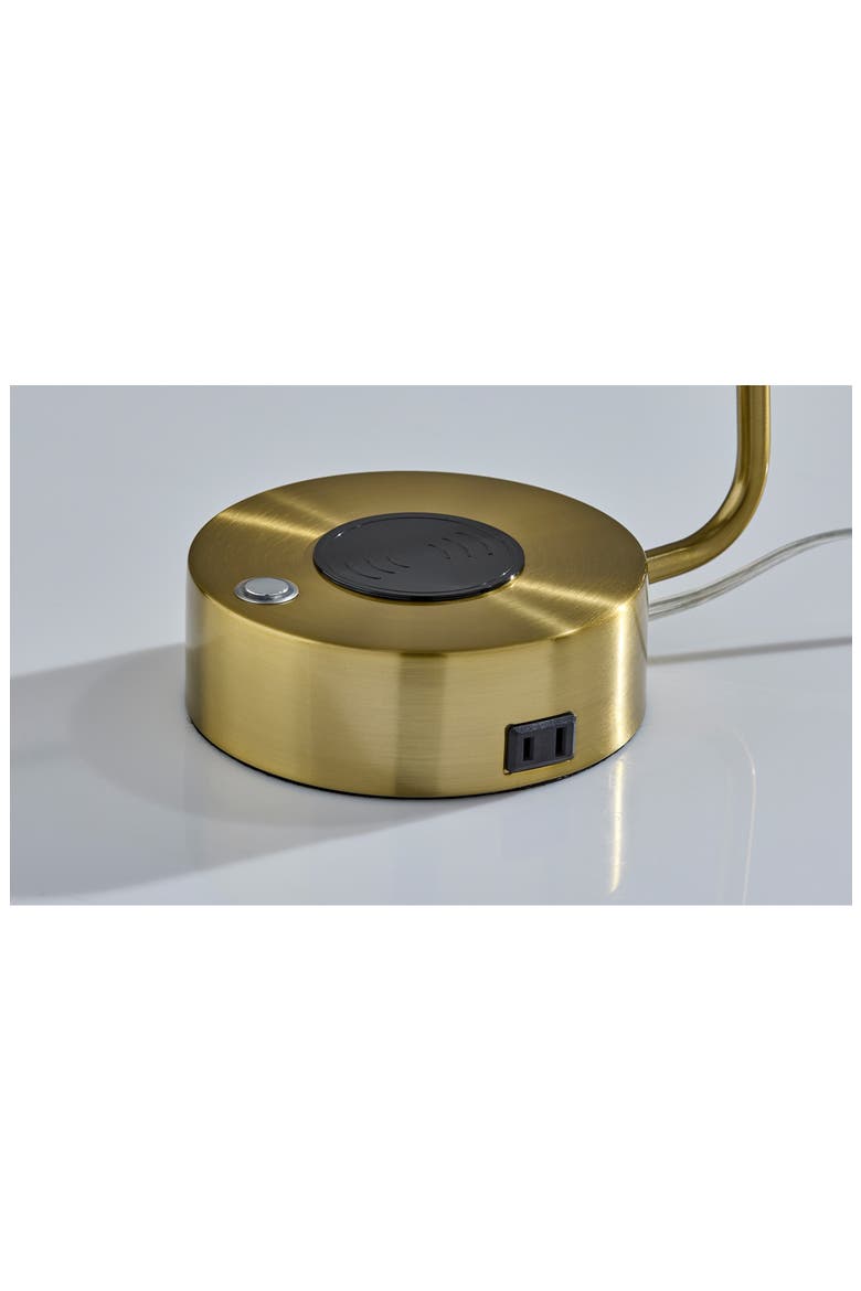 Viper Supercharger LED Desk Lamp, Alternate, color, ANTIQUE BRASS
