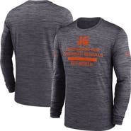 Nike Men's Nike Black Cincinnati Bengals Sideline Velocity Performance Long Sleeve T-Shirt