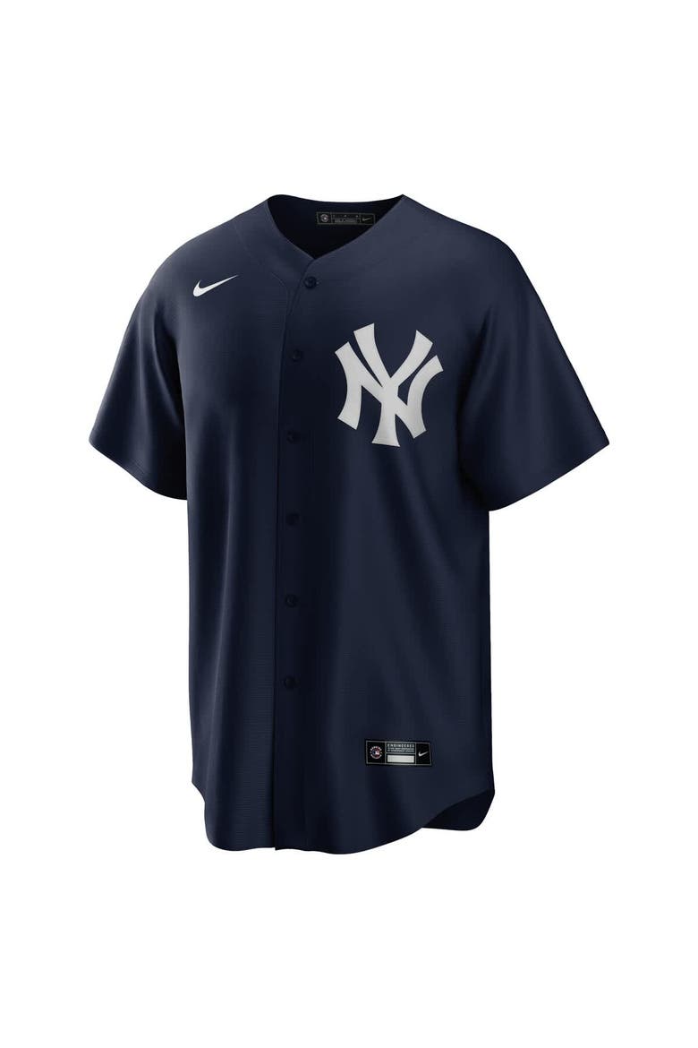 Men's Nike Aaron Judge Navy New York Yankees 2020 Spring Training Replica Player Jersey, Alternate, color, Navy