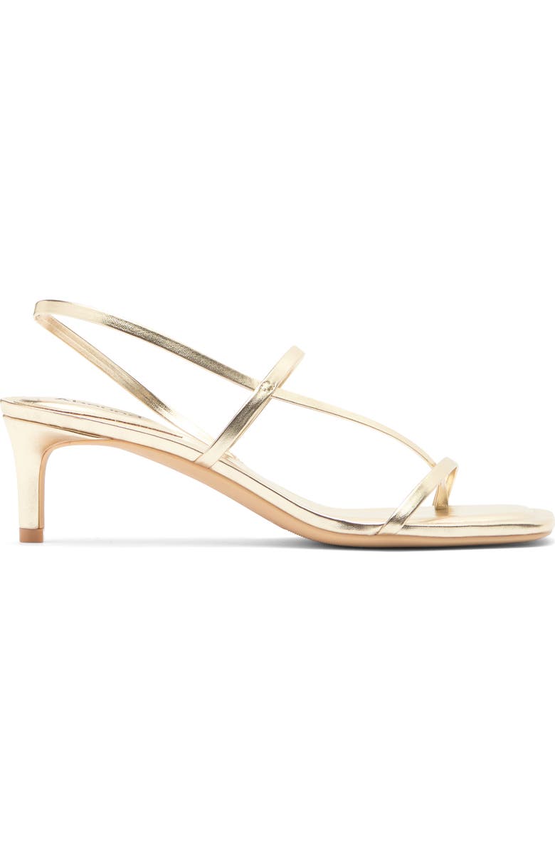Abound Petra Kitten Heel Sandal, Alternate, color, Gold Light Metallic