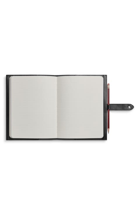 Snap Vachetta Leather Journal Cover