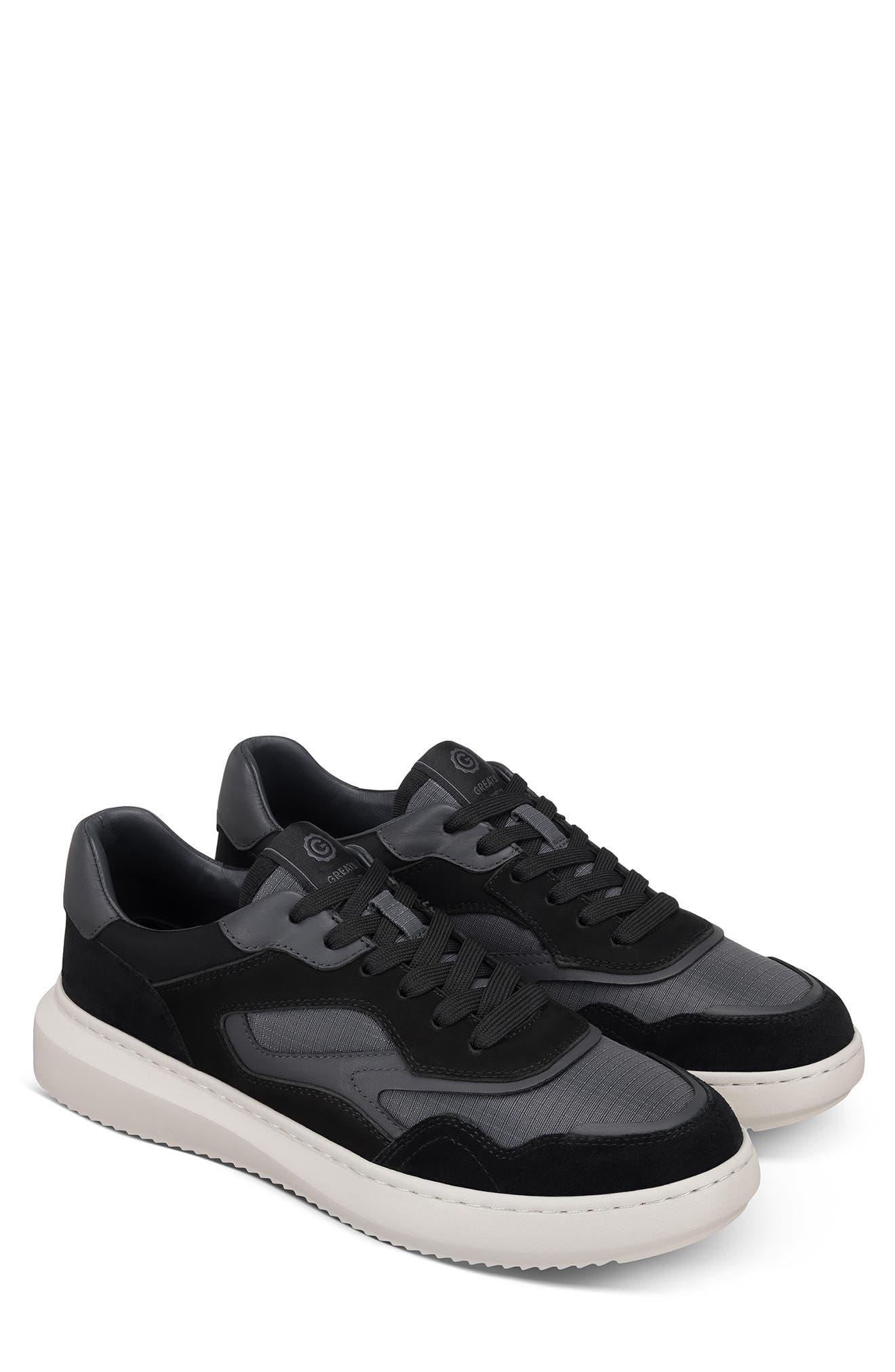 GREATS Wythe Leather Paneled Sneaker, Main, color, 