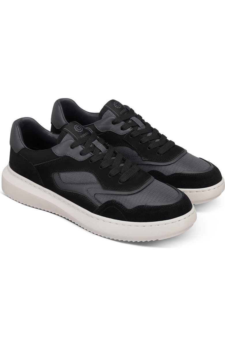 GREATS Wythe Leather Paneled Sneaker, Main, color,