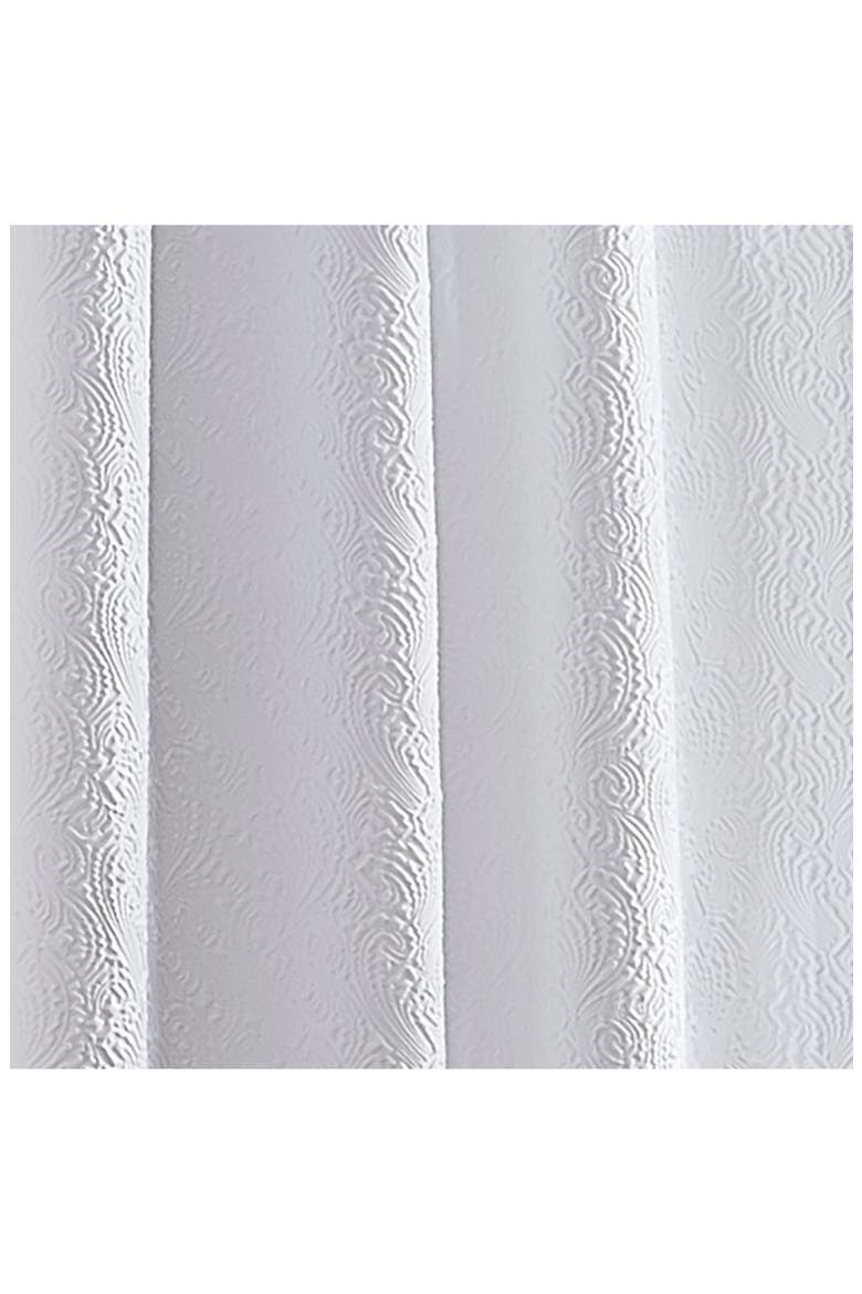 Filigree Set of 2 Curtain Panels, Alternate, color, WHITE