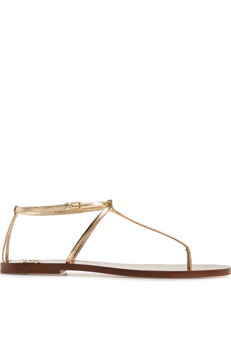 Valentino Garavani Rockstud T-Strap Sandal, Alternate, color,