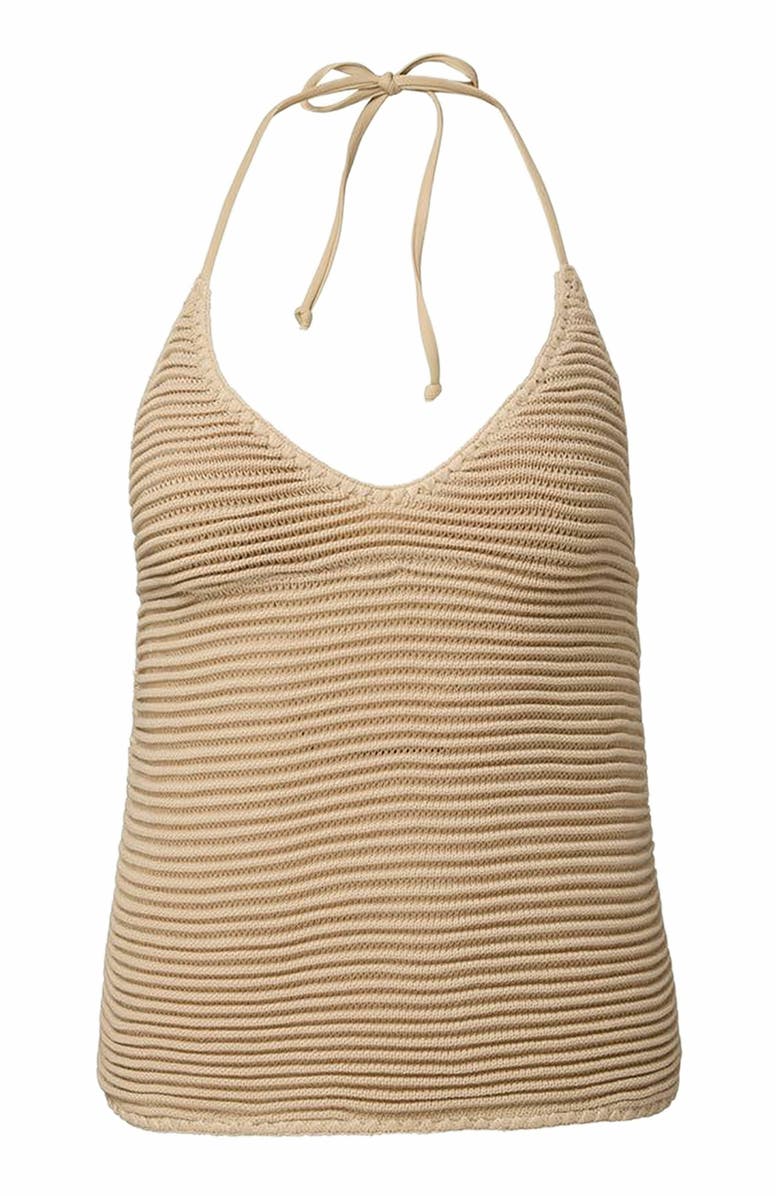 WeWoreWhat Crochet Tankini, Main, color, Teakwoood