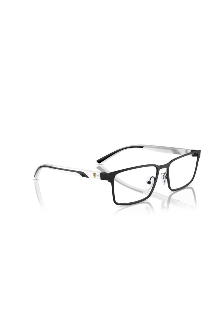 58mm Rectangle optical glasses, Alternate, color, Black
