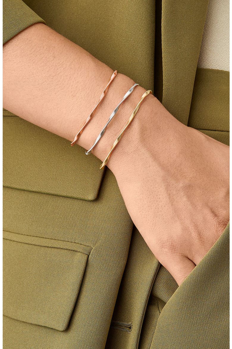 Marrakech 18K Gold Stackable Bangle, Alternate, color, YELLOW GOLD