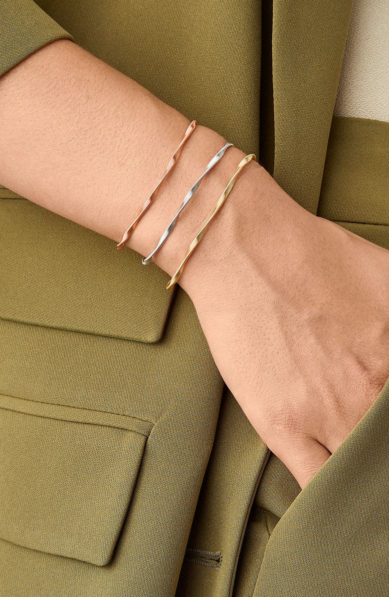 Marco Bicego Marrakech 18K Gold Stackable Bangle, Alternate, color, 