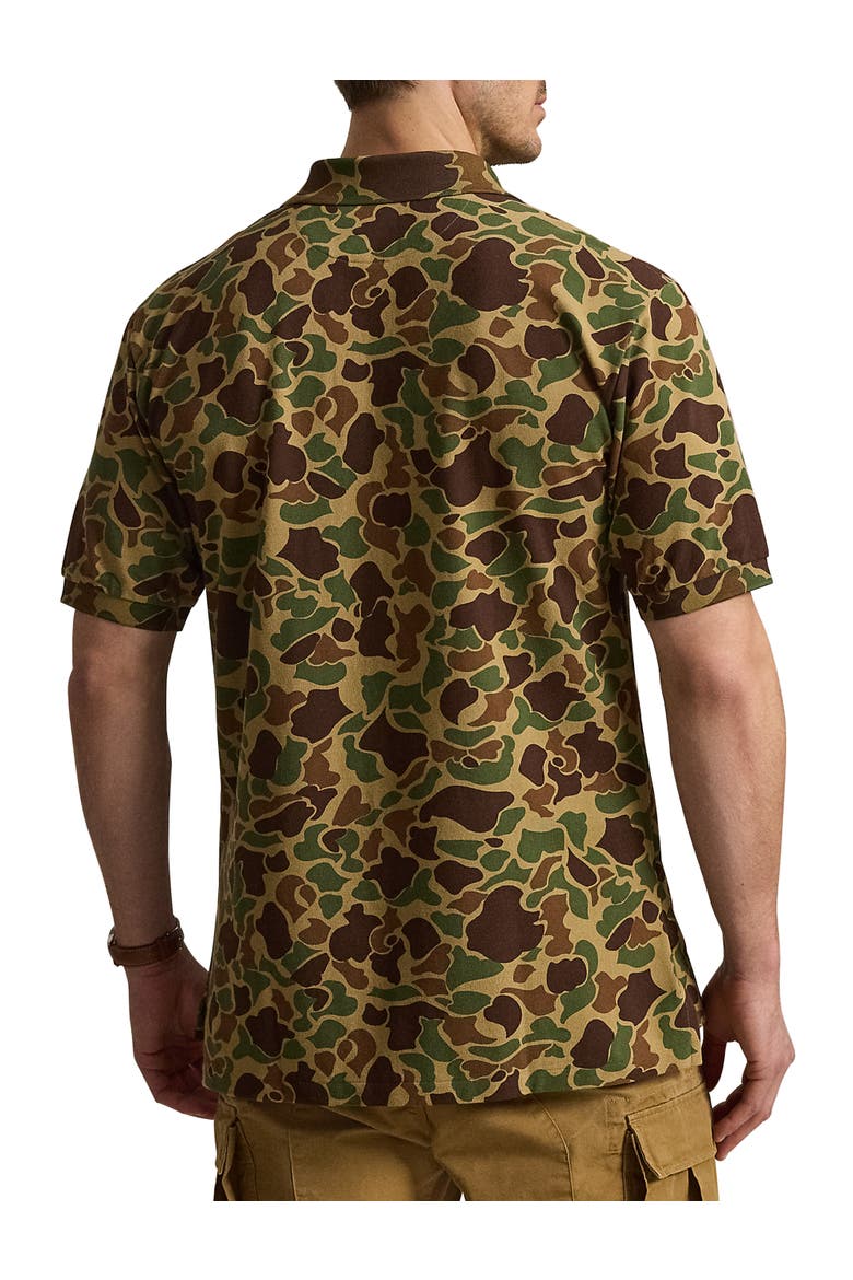 Big & Tall Animated Mesh Polo Shirt V3, Alternate, color, HERITAGE FRGSKN CAMO