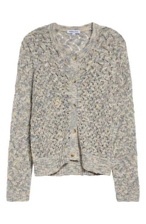 Drummond Semisheer Cotton Blend Cardigan