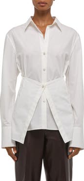 Helmut Lang Apron Woven Shirt