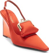 Jeffrey Campbell Pay Me Slingback Wedge Pump