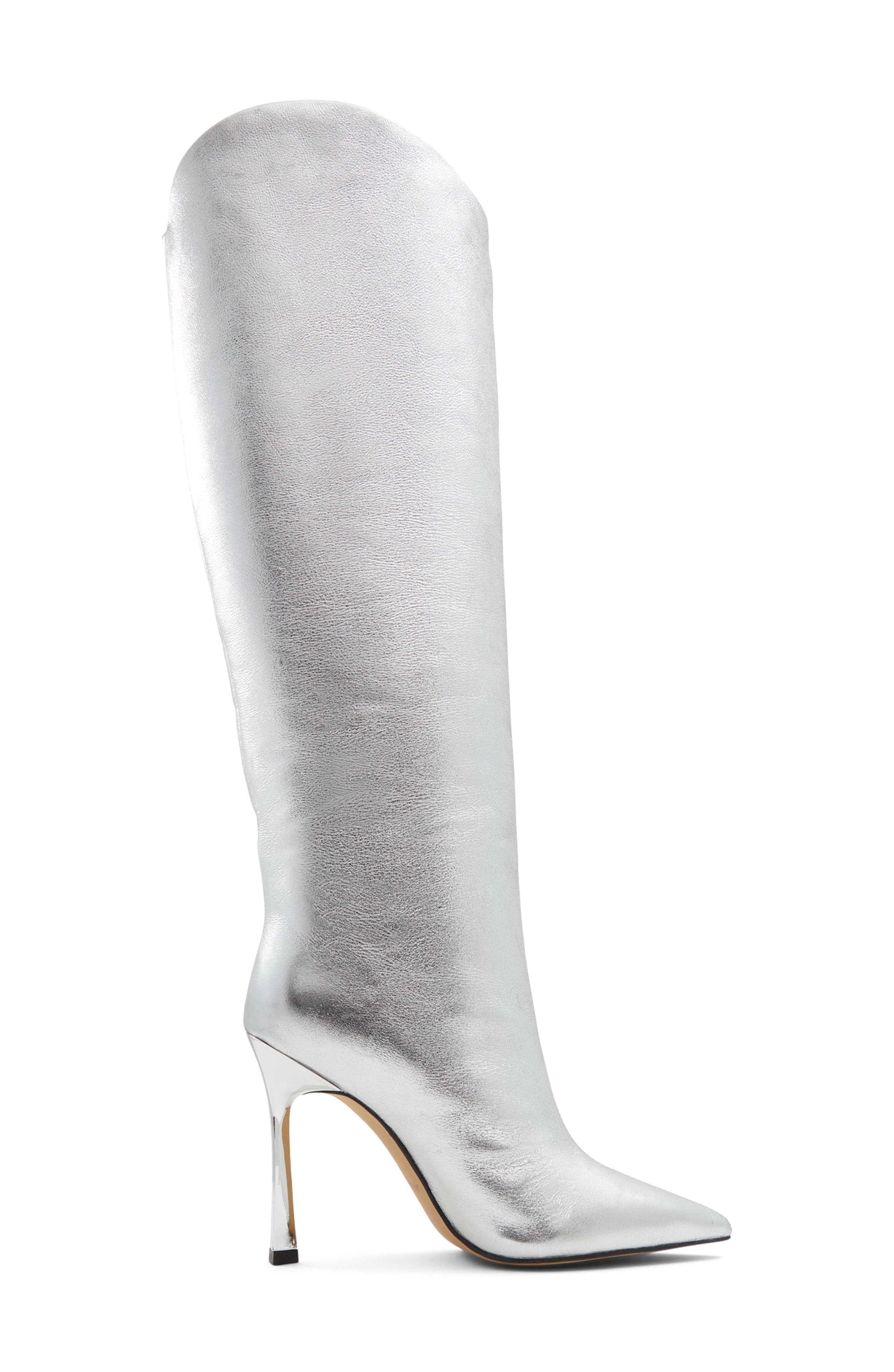 ALDO Devondra Pointed Toe Knee High Boot, Alternate, color, 