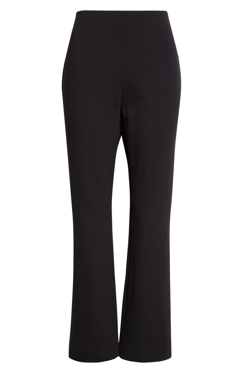 Akris punto Cindy Jersey Bootcut Pants, Alternate, color, Black