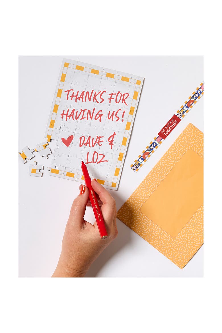 Just Because, Greeting Card Jigsaw Puzzle, Interactive, Alternate, color, Multicolored
