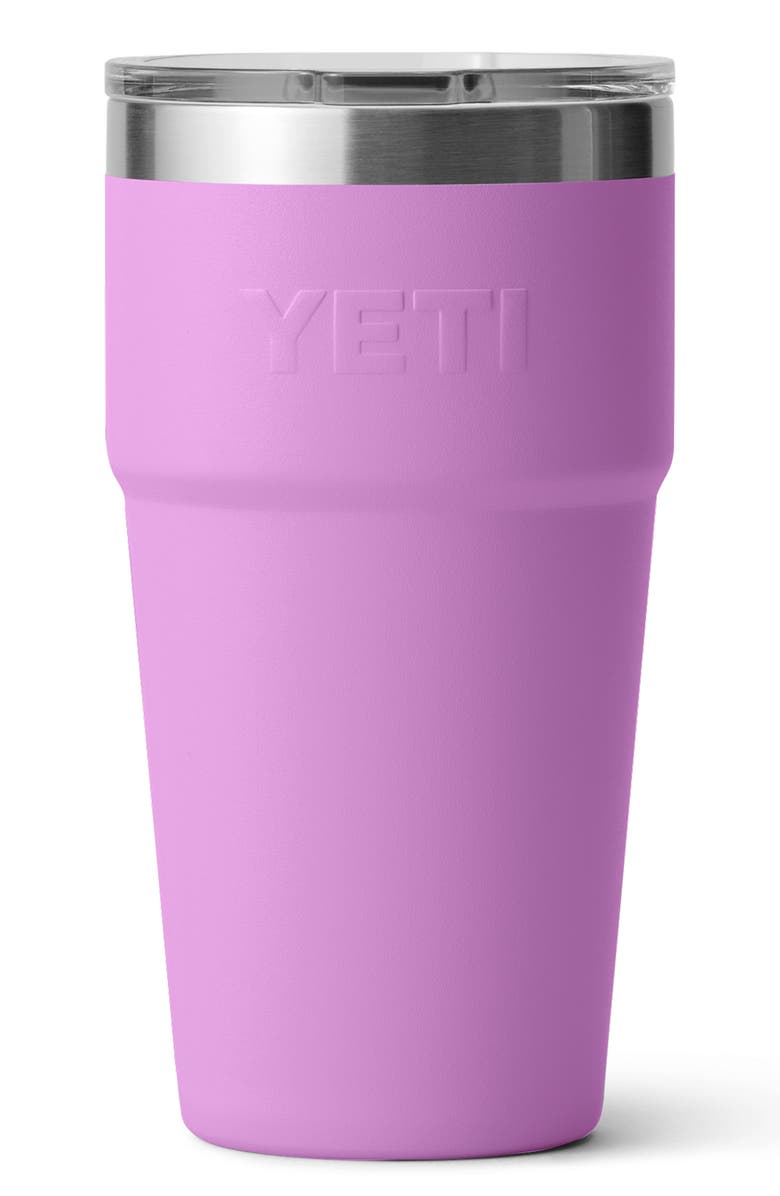 YETI Rambler 20-Ounce Stackable Cup, Alternate, color, Desert Bloom