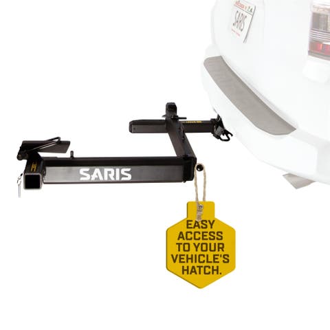 Swing Away Hitch Adapter with Foldable Design and Easy Trunk Access